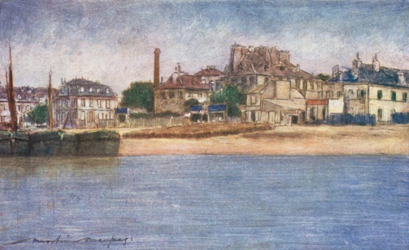 La Seine près de Charenton - Mortimer Ludington Menpes