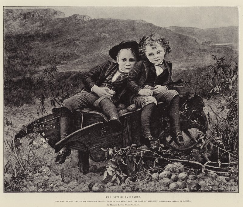 Deux petits émigrants, l