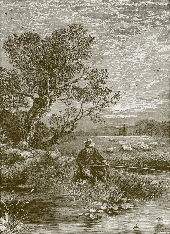 Le souhait du pêcheur - Myles Birket Foster