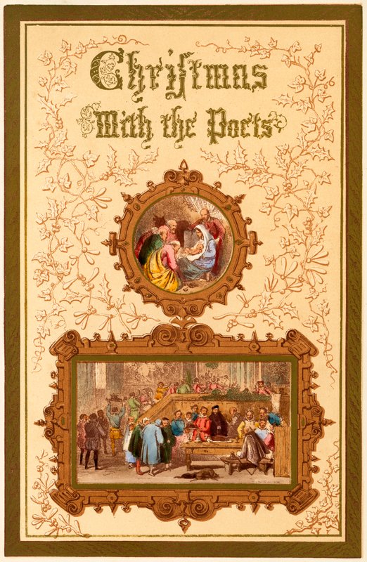 Page de titre de Noël avec les poètes - Myles Birket Foster