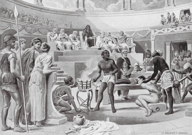 Esclaves témoignant sous la torture - N. Prescott Davies