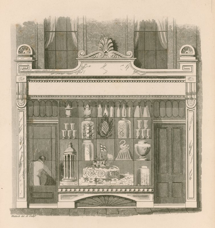 Conception de devanture de magasin dans le style italien - Nathaniel Whittock
