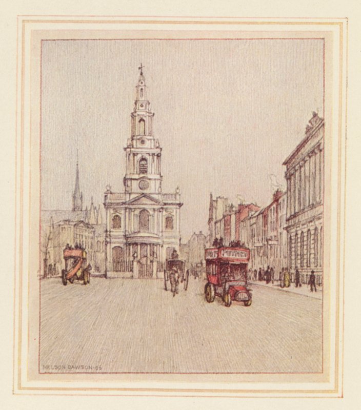 St Mary-le-Strand - Nelson Dawson