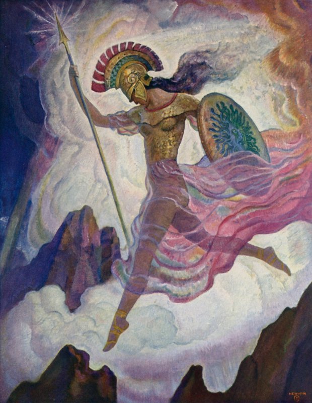 Odyssée : Athéna - Newell Convers Wyeth