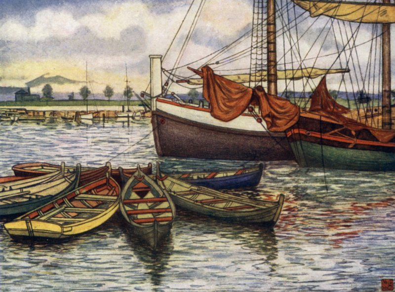 Norvège : Trondhjem, vieux bateaux - Nico Jungman