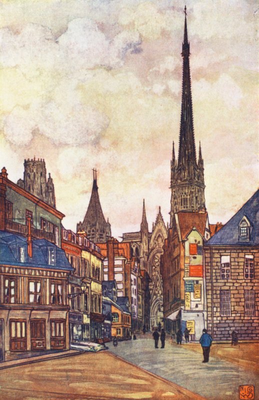 Une rue à Rouen - Nico Jungmann