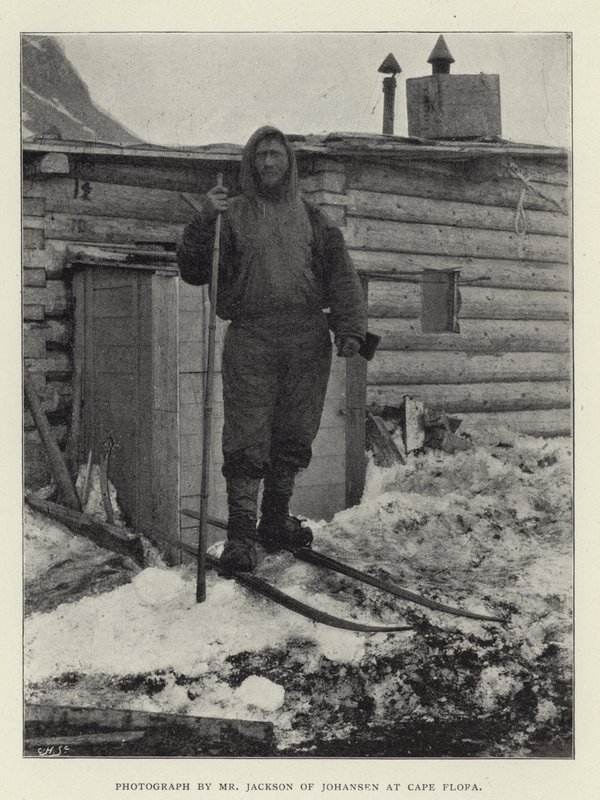 Photographie de M. Jackson de Johansen au Cap Flora - Norwegian Photographer