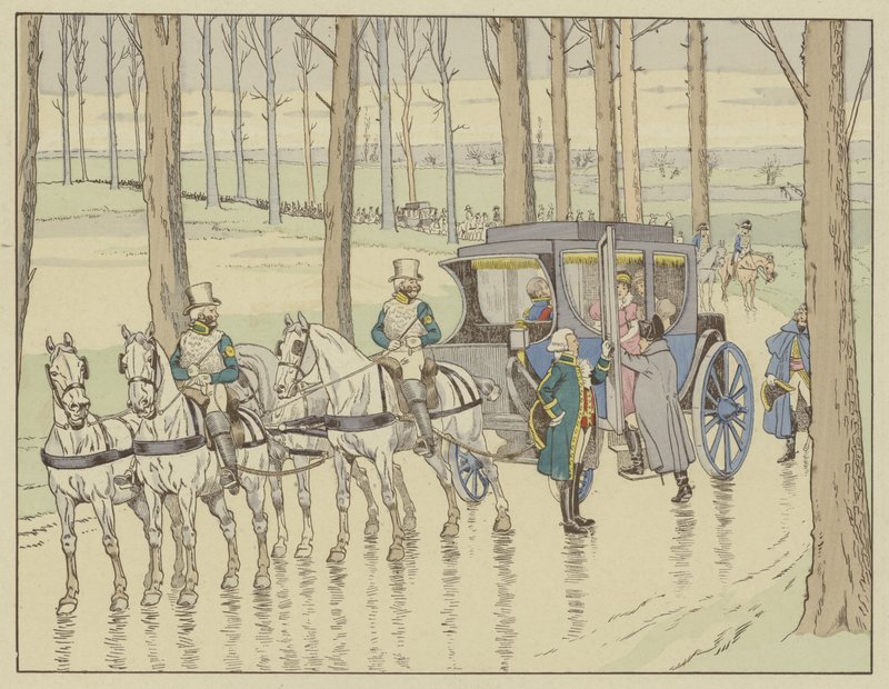 Napoléon rencontrant l