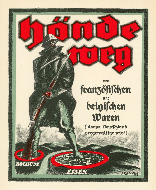 Affiche de propagande allemande s