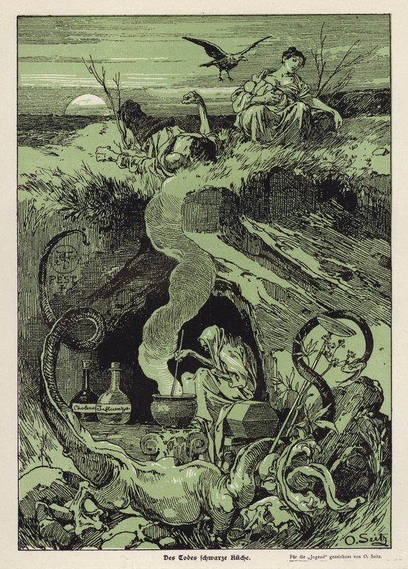 La cuisine noire de la mort - Otto Seitz