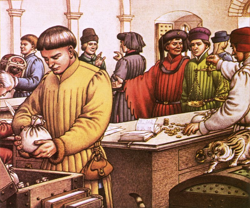 Banque florentine au début du XVe siècle - Pat (1907-95) Nicolle