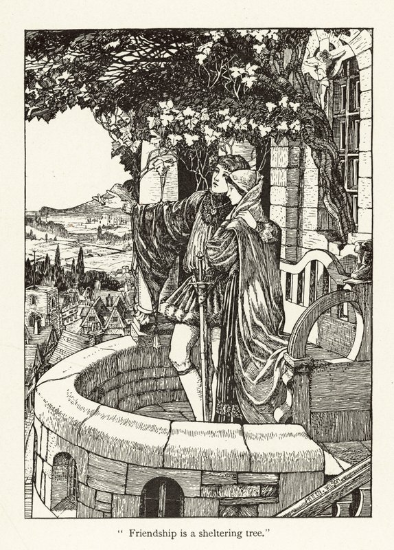 Jeunesse et vieillesse (gravure) - Patten Wilson