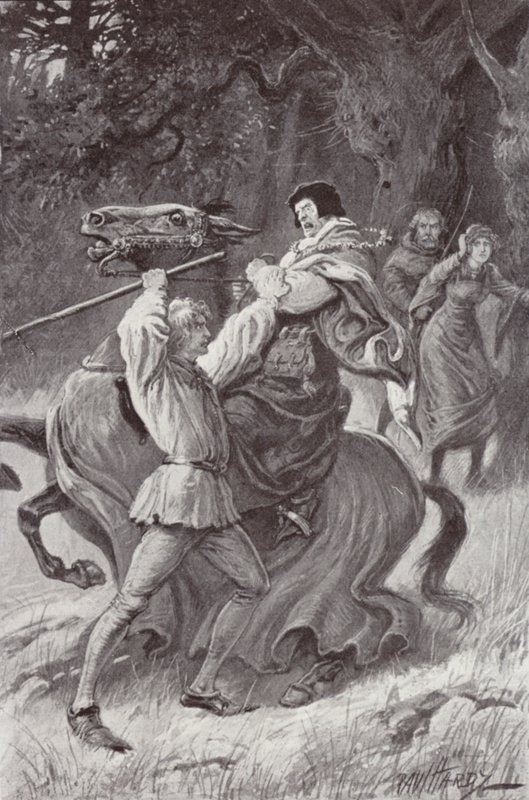 Illustration pour The Cloister and The Hearth de Charles Reade - Paul (after) Hardy
