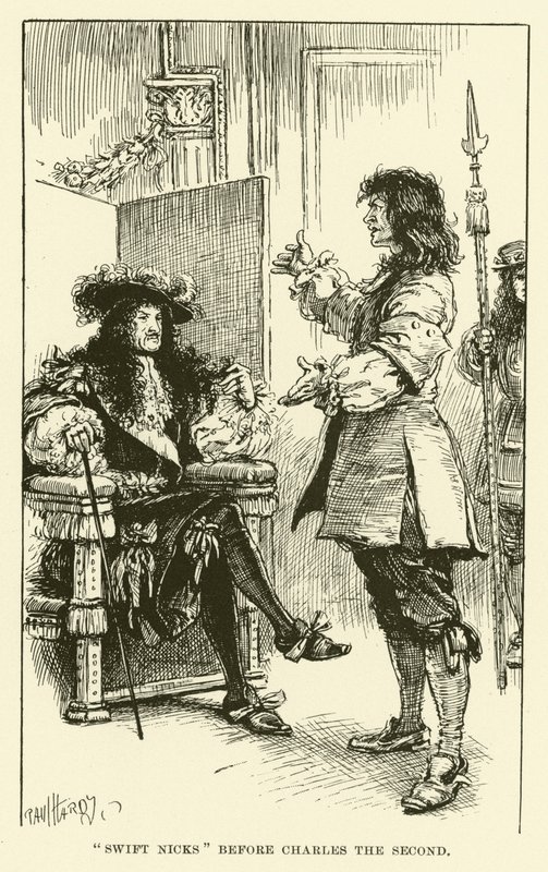 "Swift Nicks" devant Charles II - Paul Hardy