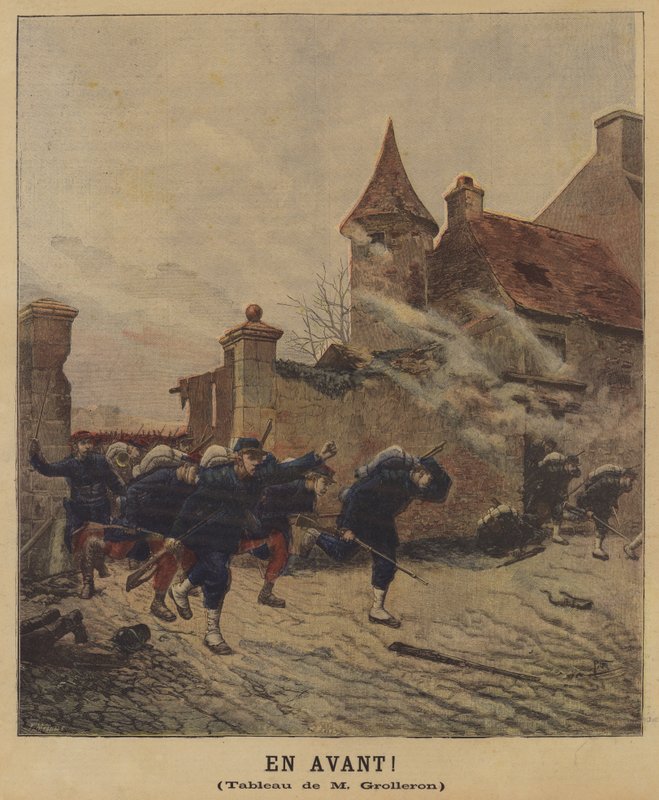 En avant - Paul Louis Narcisse Grolleron