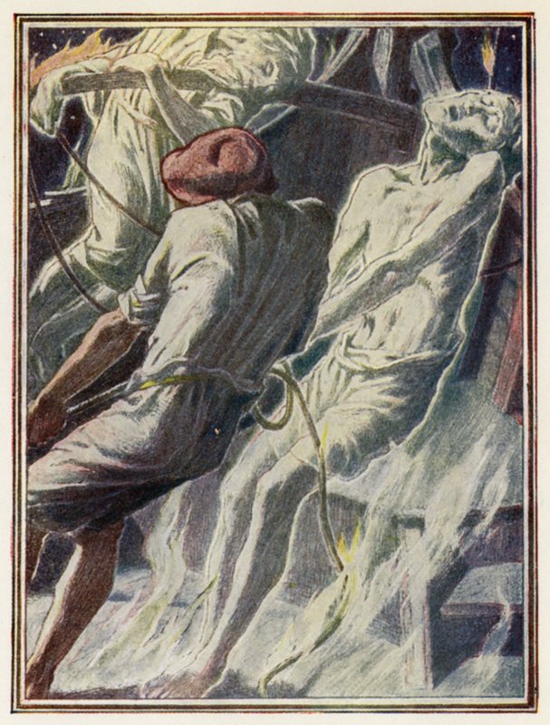 Illustration pour The Ancient Mariner de Coleridge - Paul Vincent Woodroffe