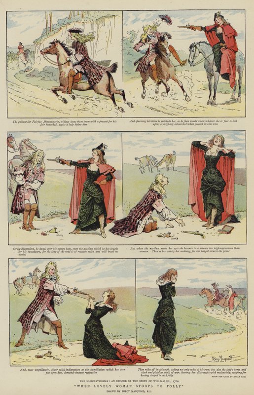 Quand les belles femmes se penchent vers la folie - Percy Macquoid