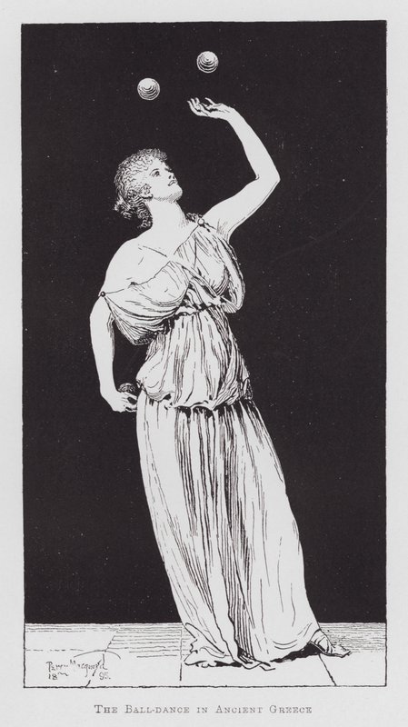 Danse : La danse de balle dans la Grèce antique - Percy Macquoid