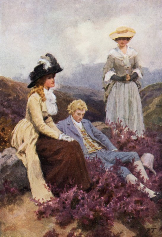 Illustration pour Les Hauts de Hurlevent par Emily Brontë - Percy Tarrant