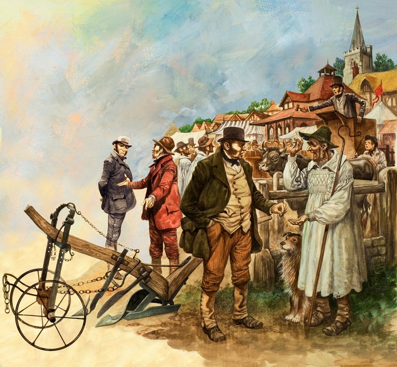 Marché et enchères des fermiers - Peter Jackson