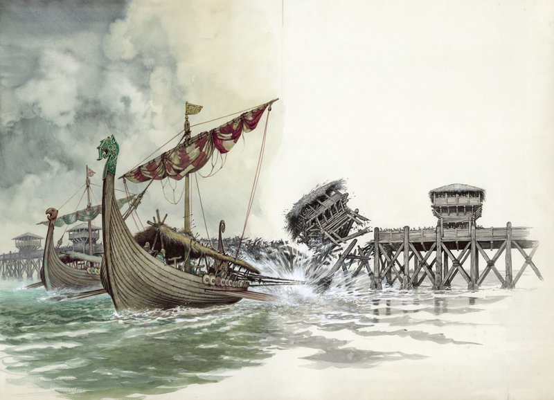 Le vieux pont de Londres démoli lors de l