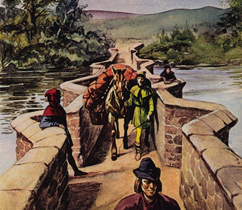 Pont étroit au Moyen Âge - Peter Jackson