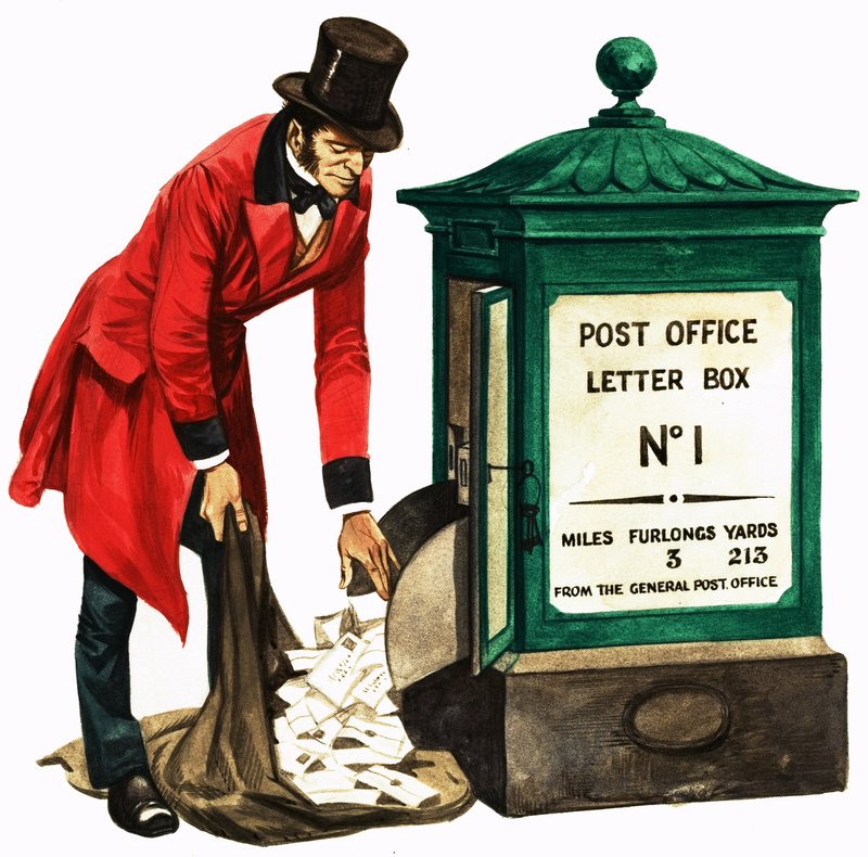 Il était une fois... communication il y a cent ans. Un facteur victorien et une boîte aux lettres - Peter Jackson