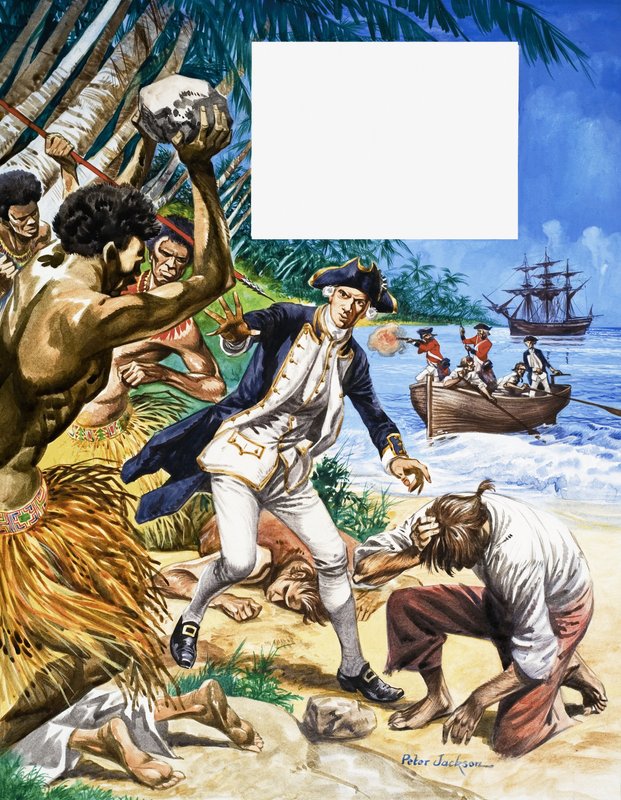 La merveilleuse histoire de la Grande-Bretagne : exploration des mers du Sud - Peter Jackson