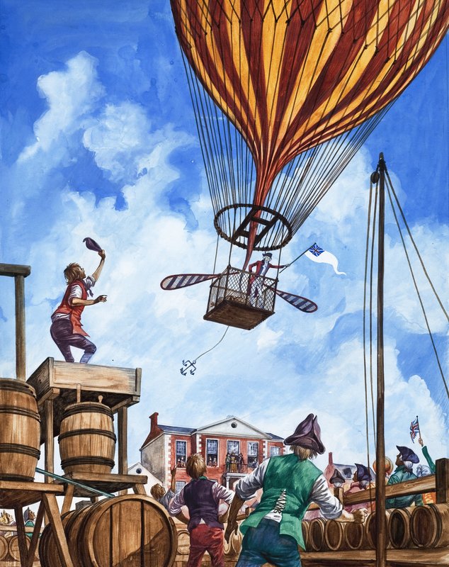 La Merveilleuse Histoire de la Grande-Bretagne : Les premiers ballons - Peter Jackson