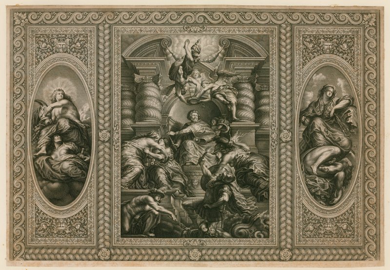 Plafond de la Banqueting House à Whitehall - Peter Paul Rubens