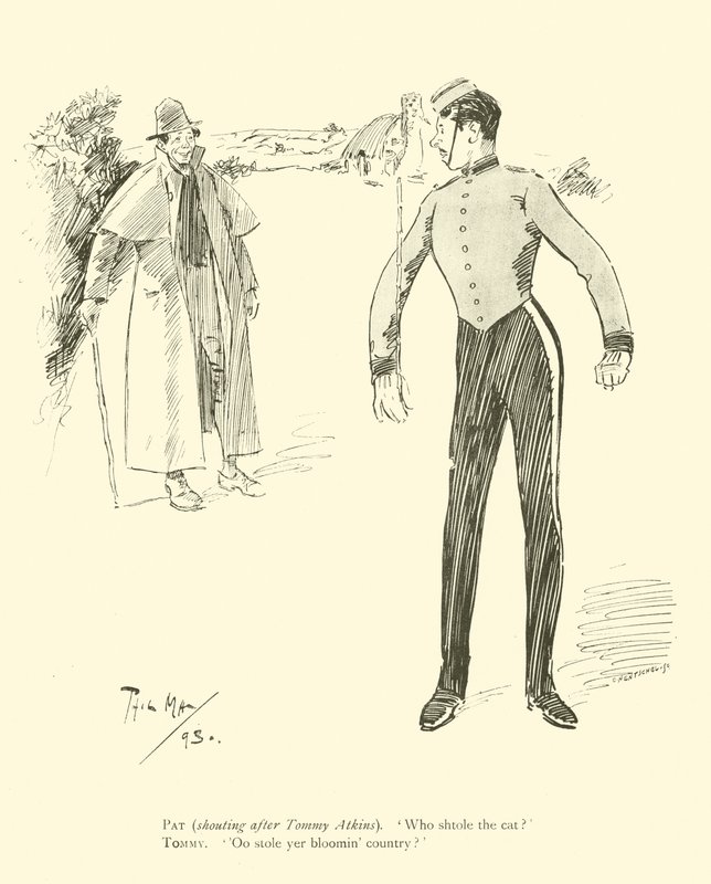 Caricature de Phil May, des années 1890 - Phil May