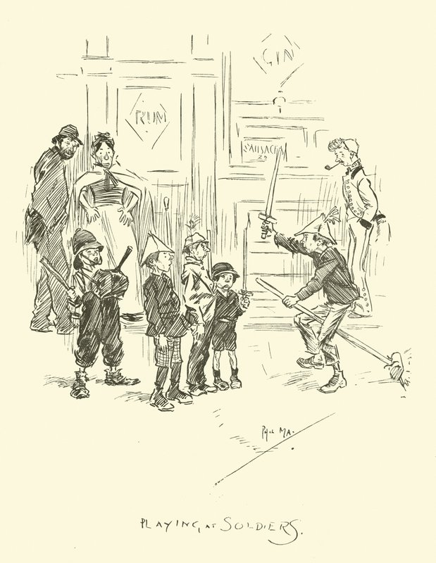 Illustration pour Phil Mays Gutter-Snipes - Phil May