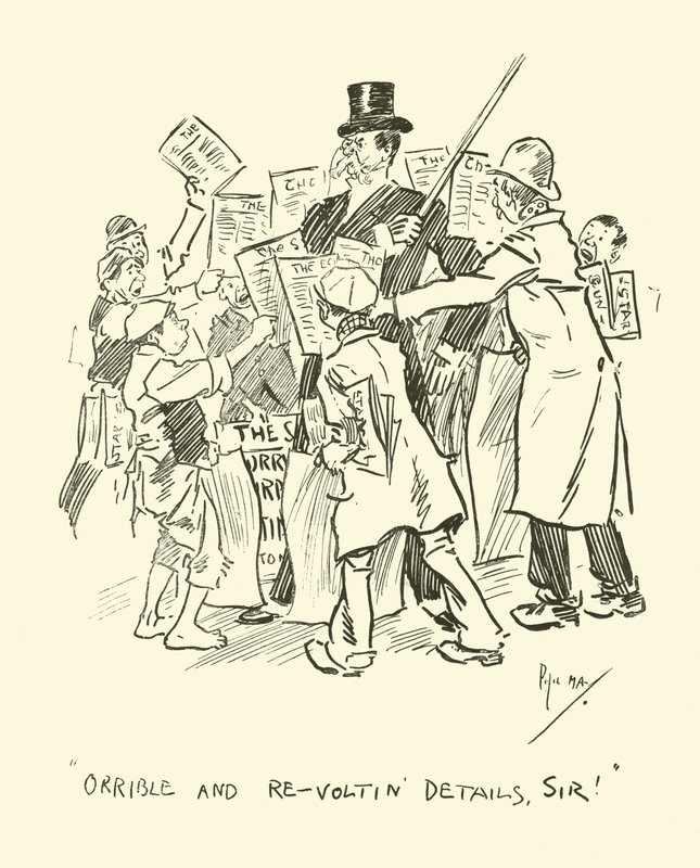 Illustration pour Phil Mays Gutter-Snipes - Phil May