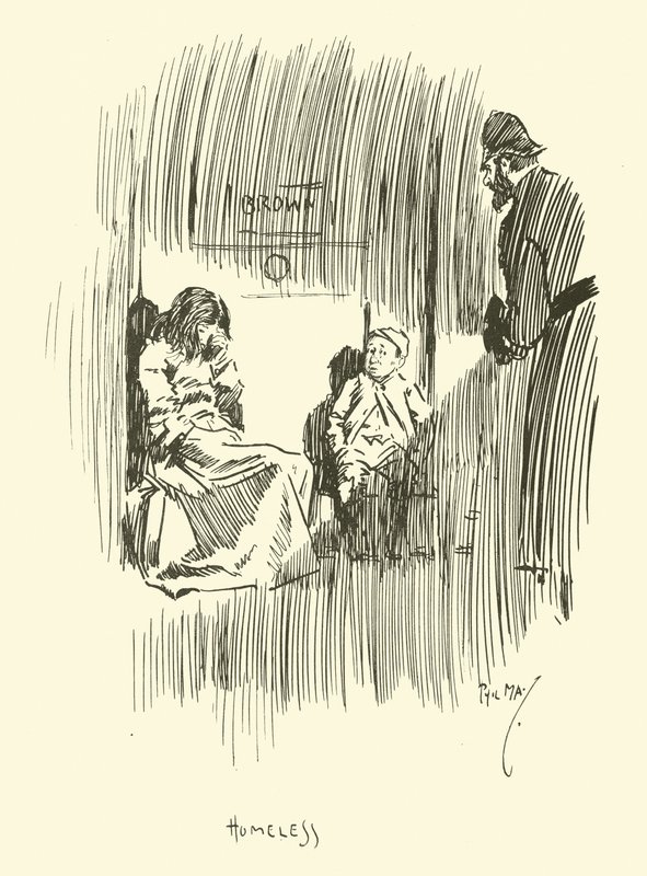 Illustration pour Phil Mays Gutter-Snipes - Phil May