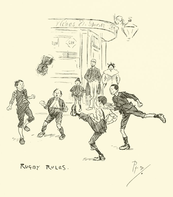 Illustration pour Phil Mays Gutter-Snipes - Phil May