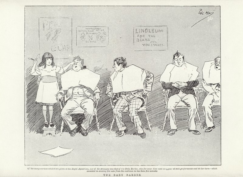 Le petit barbier - Phil May