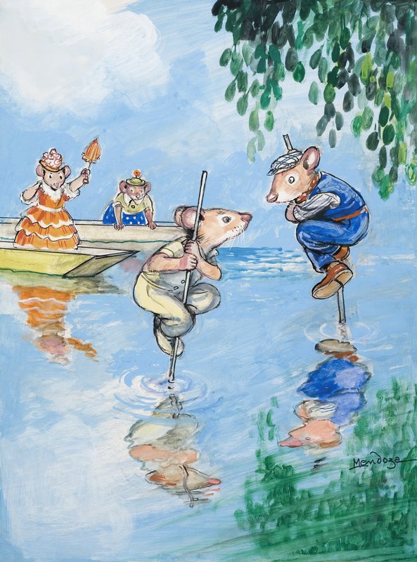 La souris des villes et la souris des champs - Philip Mendoza