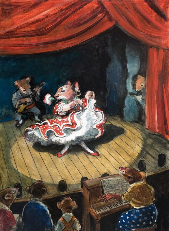 La souris des villes et la souris des champs - Philip Mendoza