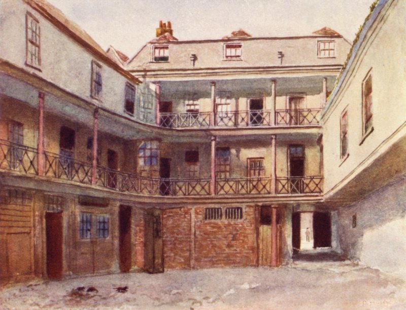 Swan with Two Necks Inn, Carter Lane, 1894 - Philip Norman