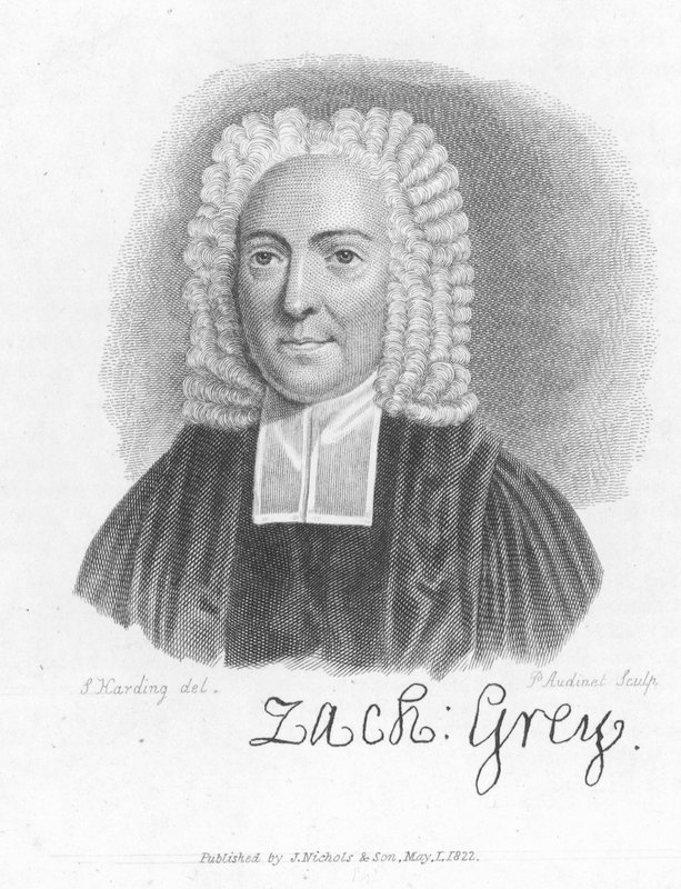 Dr Zachary Grey, prêtre et écrivain anglais - Philipp Audinet