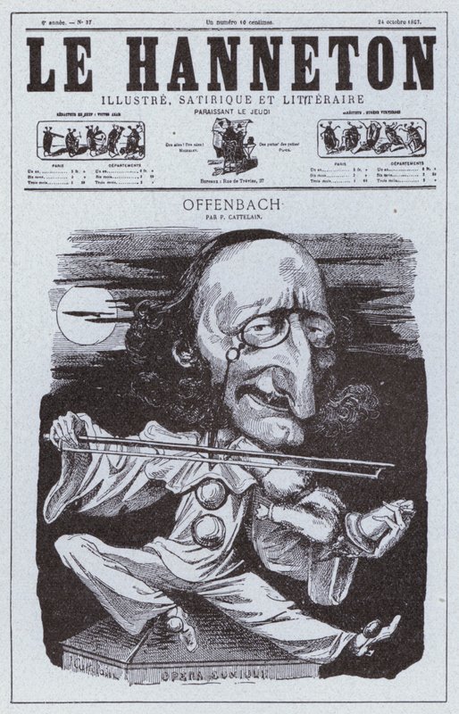 Caricature du Compositeur Français d