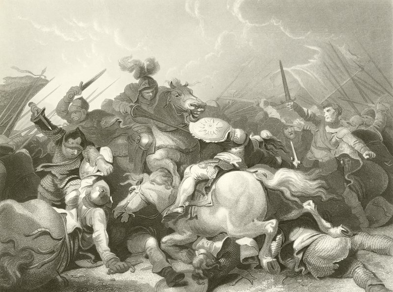 Bataille de Bosworth - Philippe-Jacques de Loutherbourg
