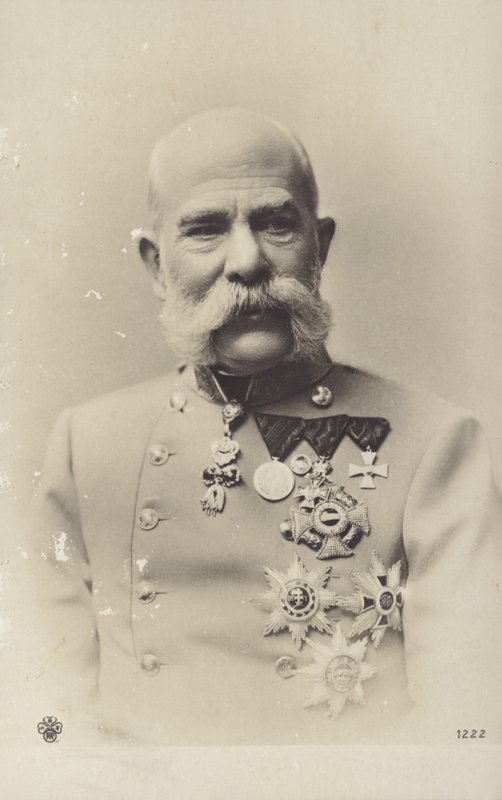 François-Joseph Ier (photo n/b) - Photographer Austrian