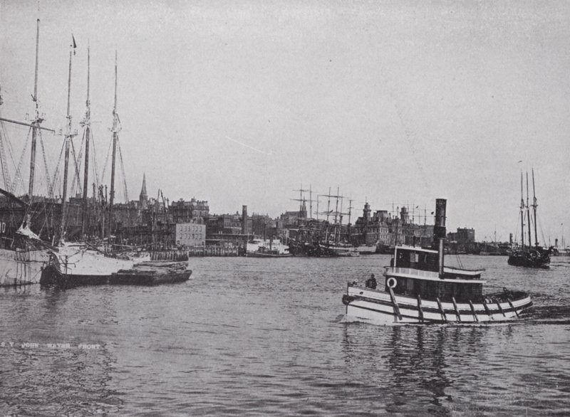 Front du port, Saint John, Nouveau-Brunswick - Photographer Canadian