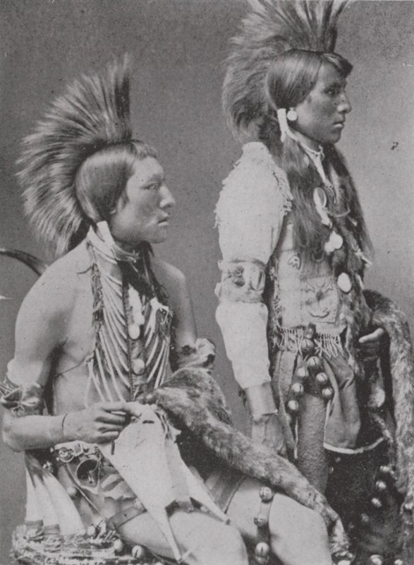 Deux braves Blackfoot - Photographer Canadian