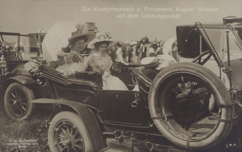 La princesse héritière Cécilie et la princesse Auguste Wilhelm d