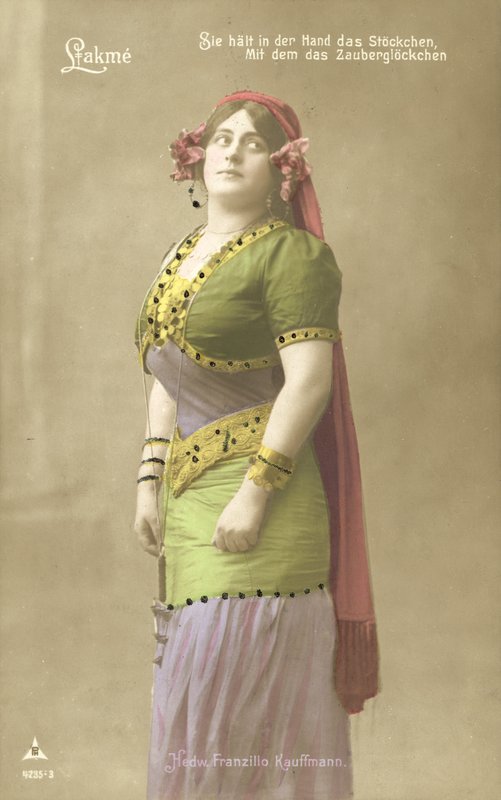 Hedwig Franzillo Kauffman en Lakmé - Photographer German