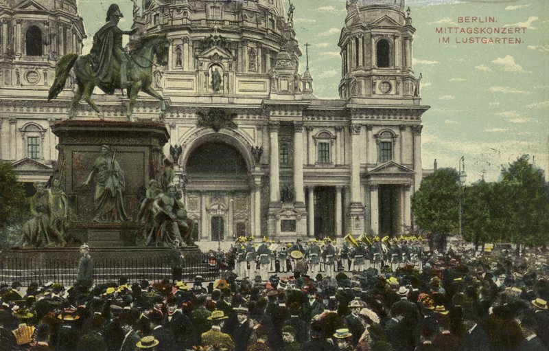 Concert de midi dans le Lustgarten, Berlin - Photographer German