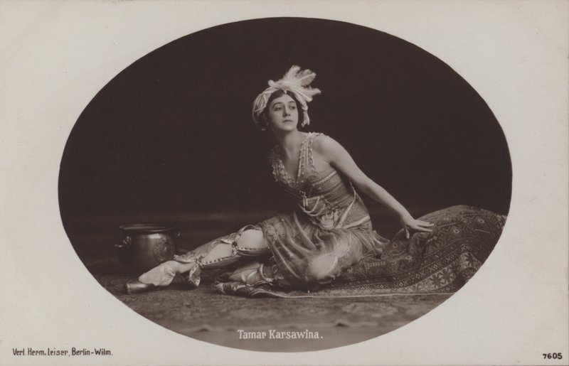 Tamara Karsavina, ballerine et professeur de ballet russe - Photographer German
