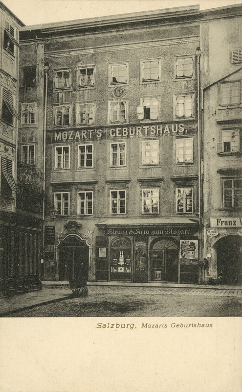 Lieu de naissance de Wolfgang Amadeus Mozart, Salzbourg - Photographer German